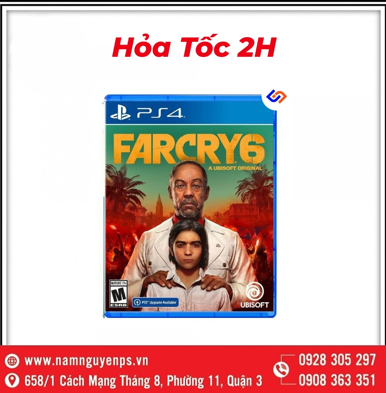 Đĩa game ps4 | farcry 6 farcry6