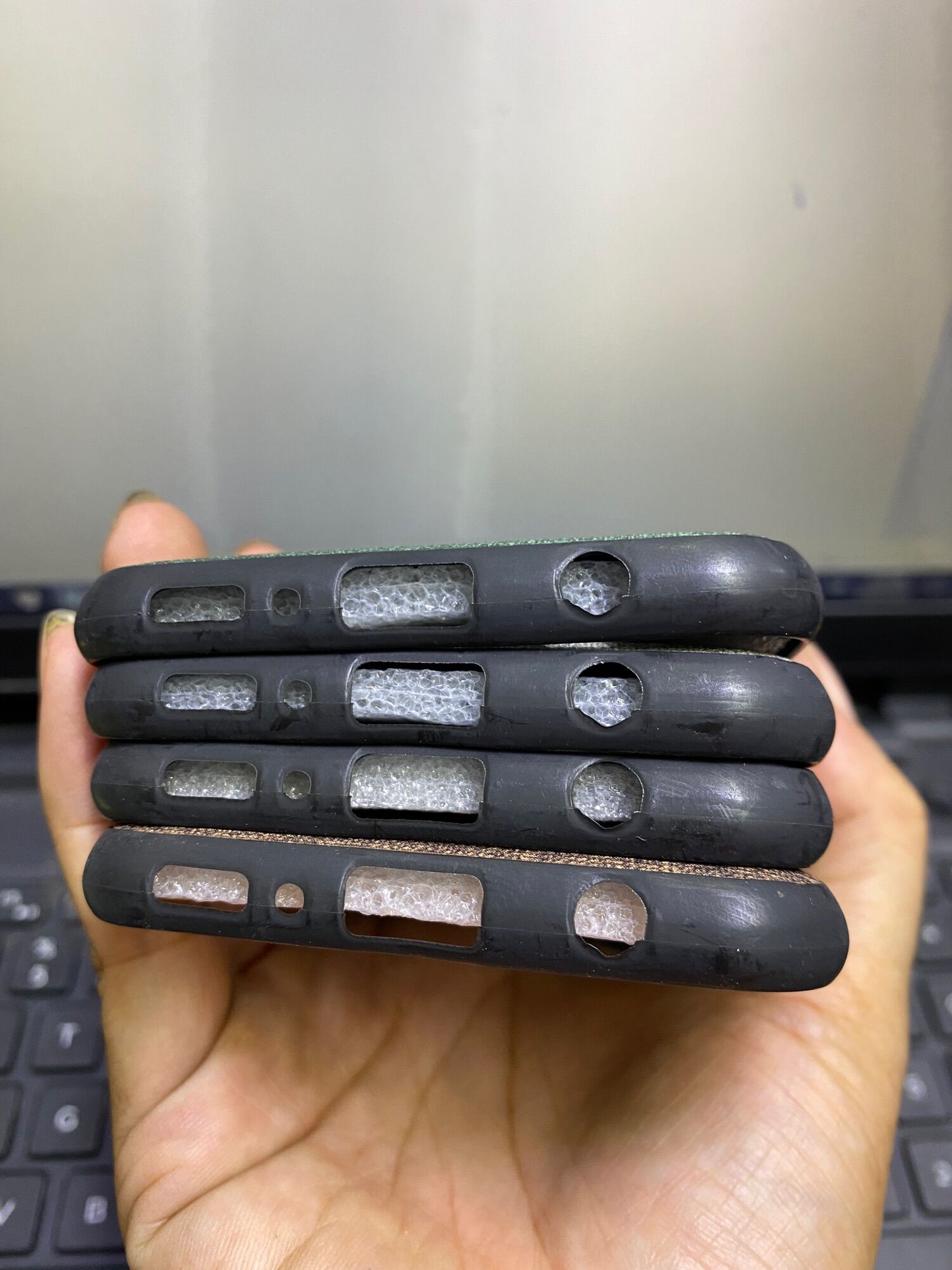 Ốp Sámung M21 / M30S dẻo kiểu bố thời trang