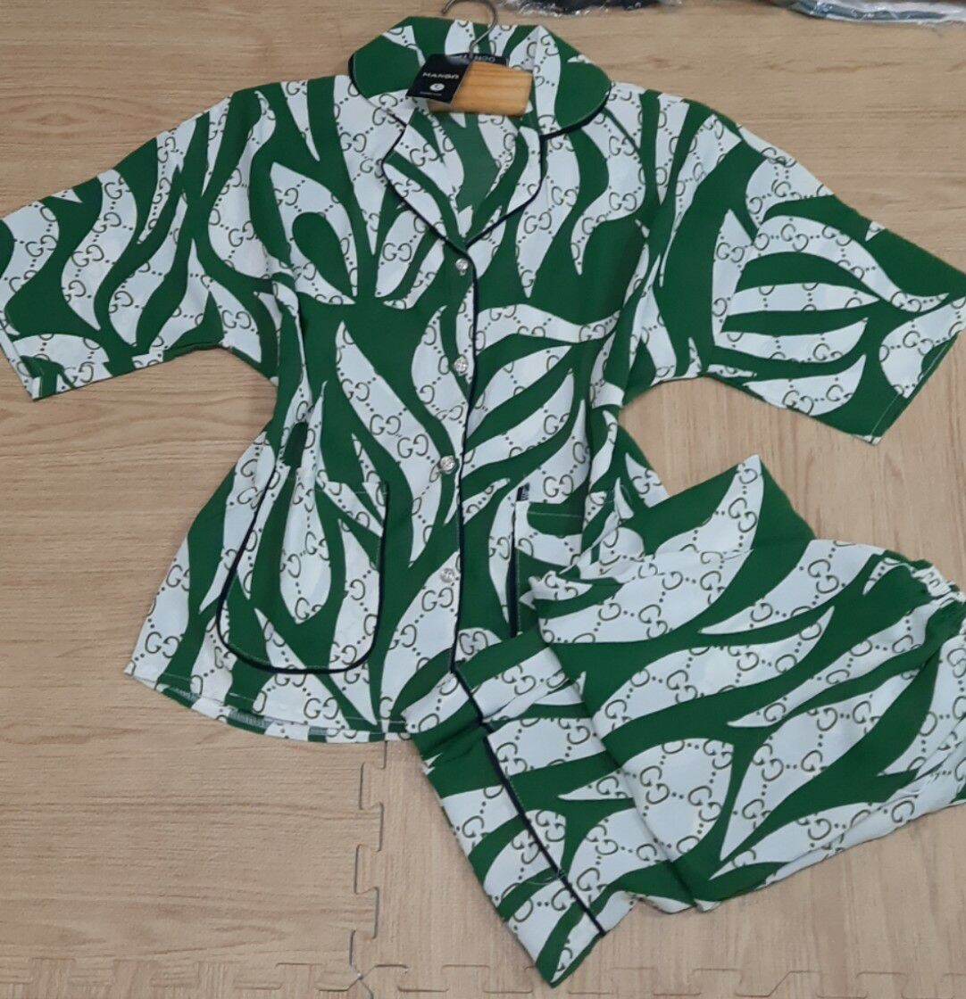 (SALE-XÃ HÀNG ) BỘ PIJAMA CÁNH DƠI VẢI LỤA MANGO- SATIN