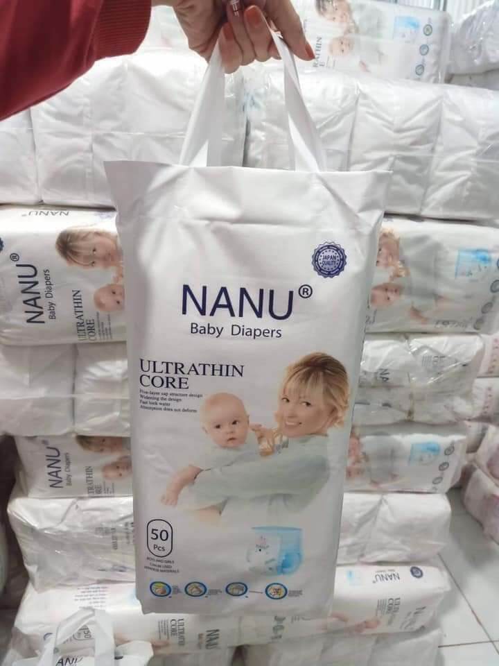 Combo 100 miếng bỉm quần nanu sz m100 l100 xl100 xxl100 xxxl 100