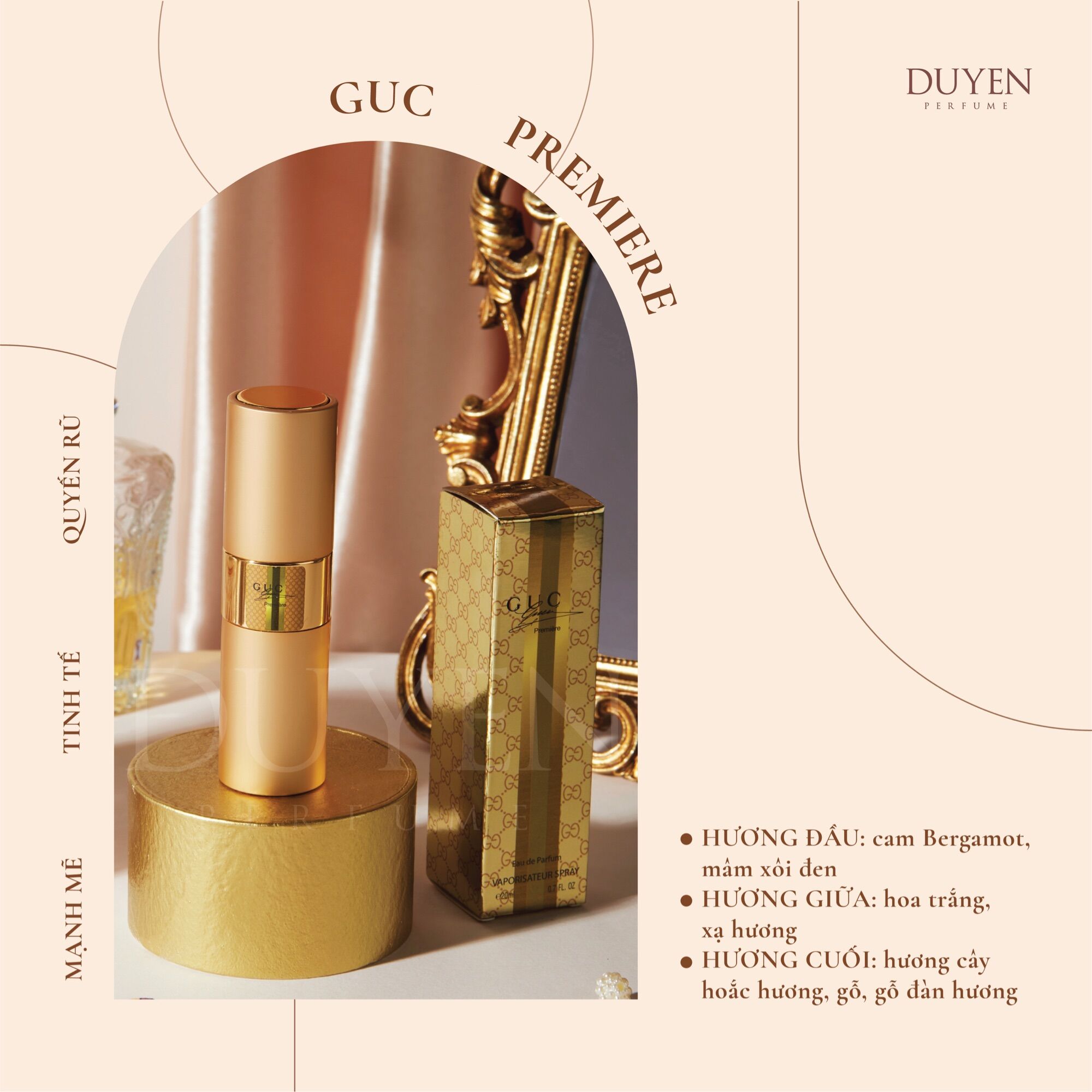 Nước hoa Nữ GC PREMIERE Sang chảnh Tiểu thư duyenperfume