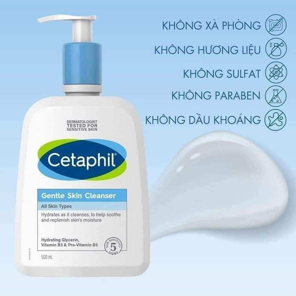 Sữa rửa mặt cetaphil 591ml chính hãng