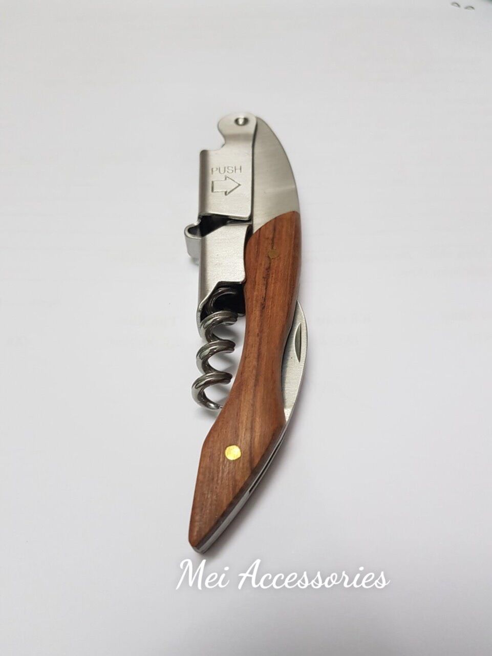 KHUI RƯỢU VANG CÁN GỖ ( KHÔNG BAO DA )