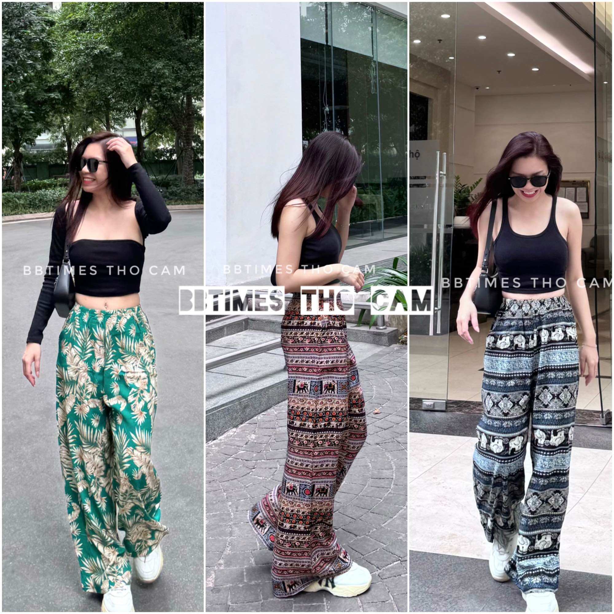 QUẦN ỐNG RỘNG THỔ CẨM