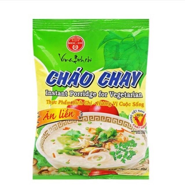 Cháo Chay Vina Bích Chi ( Thùng 50 gói )