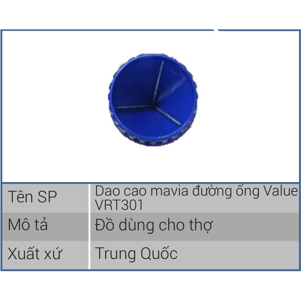 Dao cạo Mavia ống đồng hiệu Value