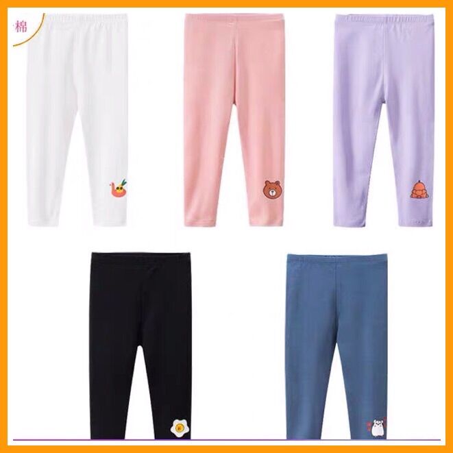 Quần thun bé gái 27HOME cottong mềm mịn