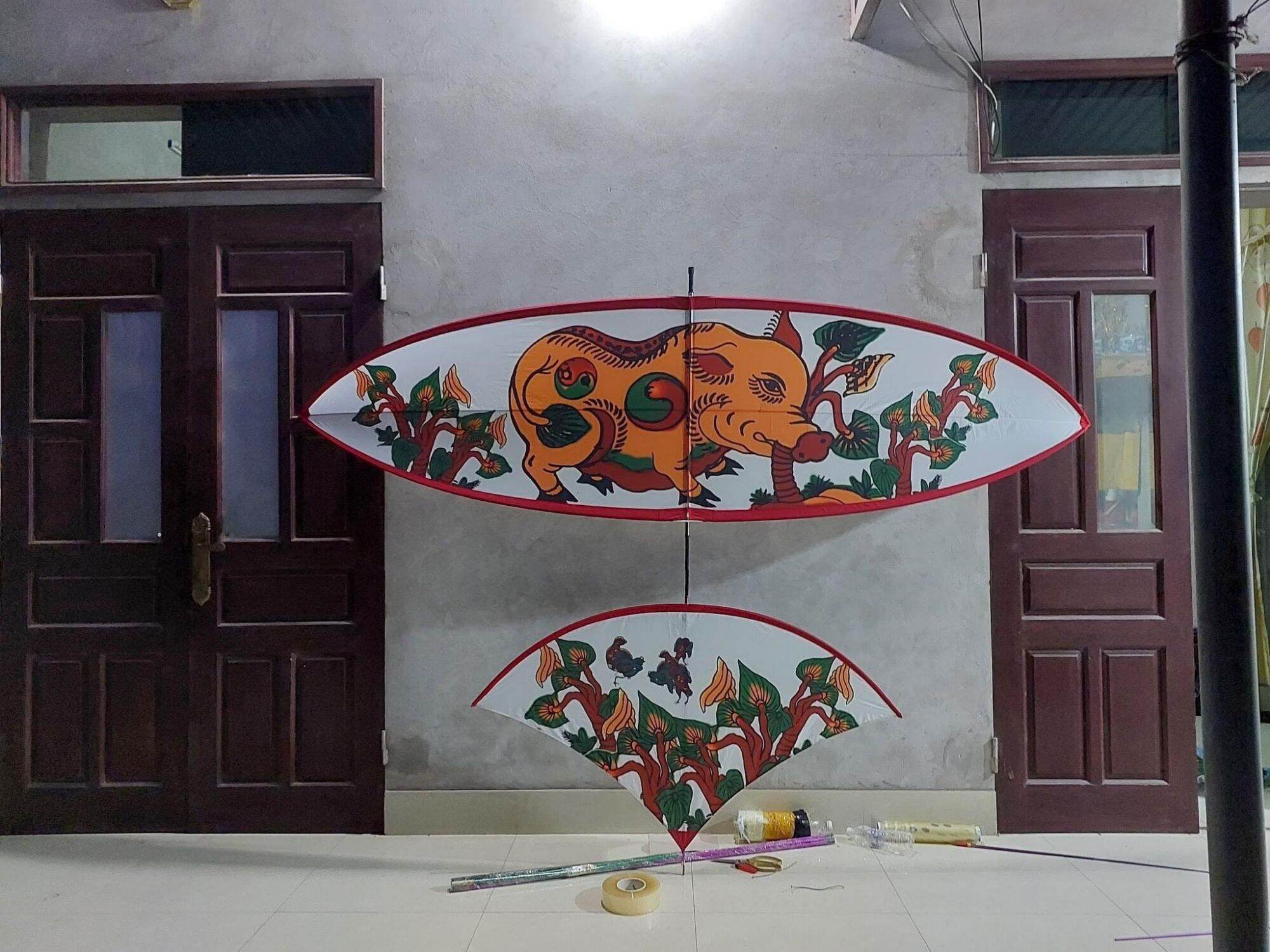 Áo diều cho khung 2m.
