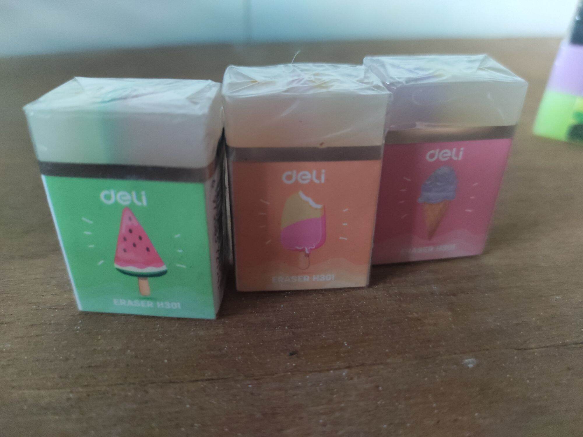 Tẩy bút chì Deli các loại