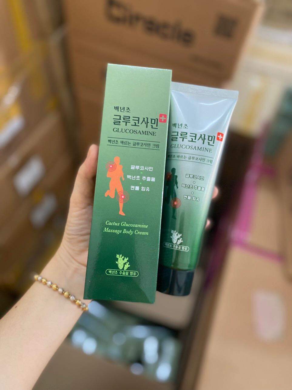 Dầu lạnh xoa bóp đau xơ xương khớp Hàn Quốc