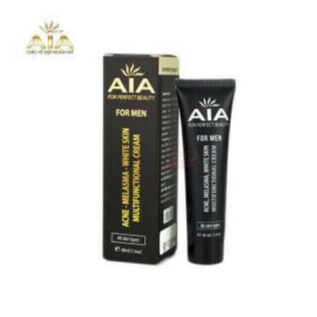 Kem mụn - thâm mờ sẹo aia for men 40ml