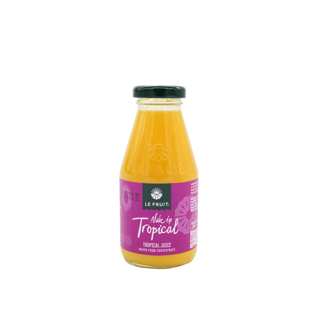 Chính hãng Nước ép Tropical Tropical Juice - 250ml LE FRUIT - Lefruit juice