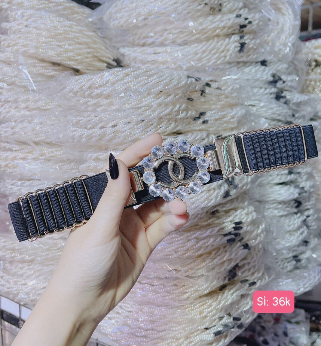 Belt váy đai váy bản nhỡ