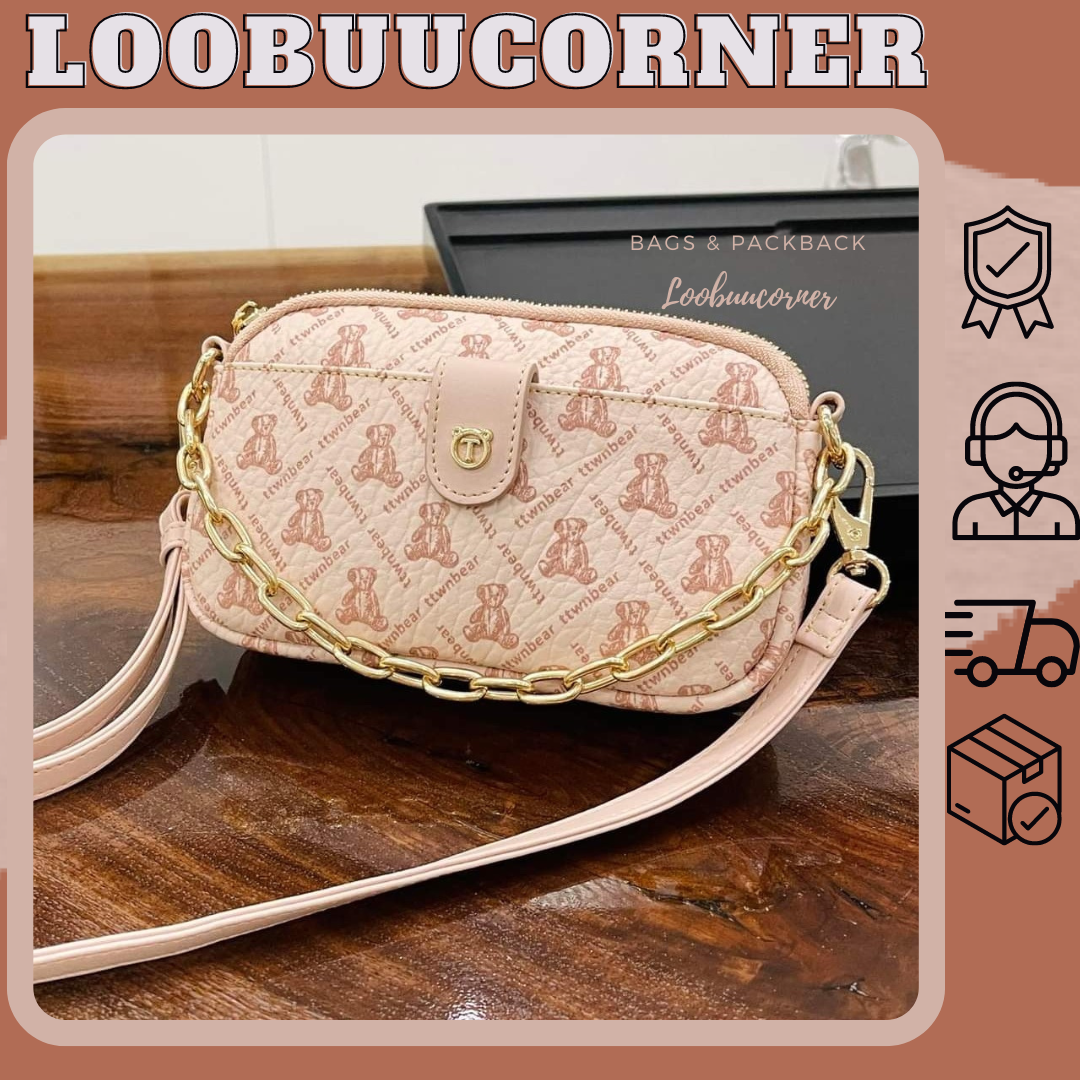túi đeo chéo minibags ttwn bear tn2443 (sẵn ship)