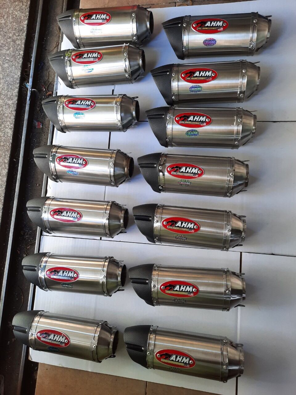 Pô AHM M3 inox mẫu 1:1