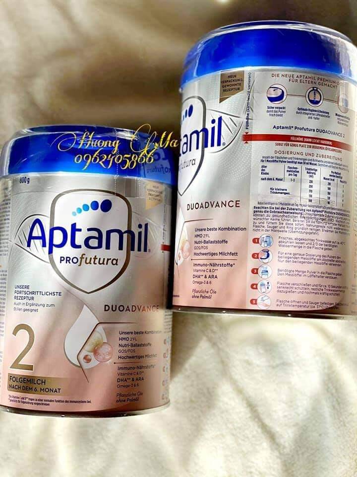 Sữa Aptamil bạc 2 Đức