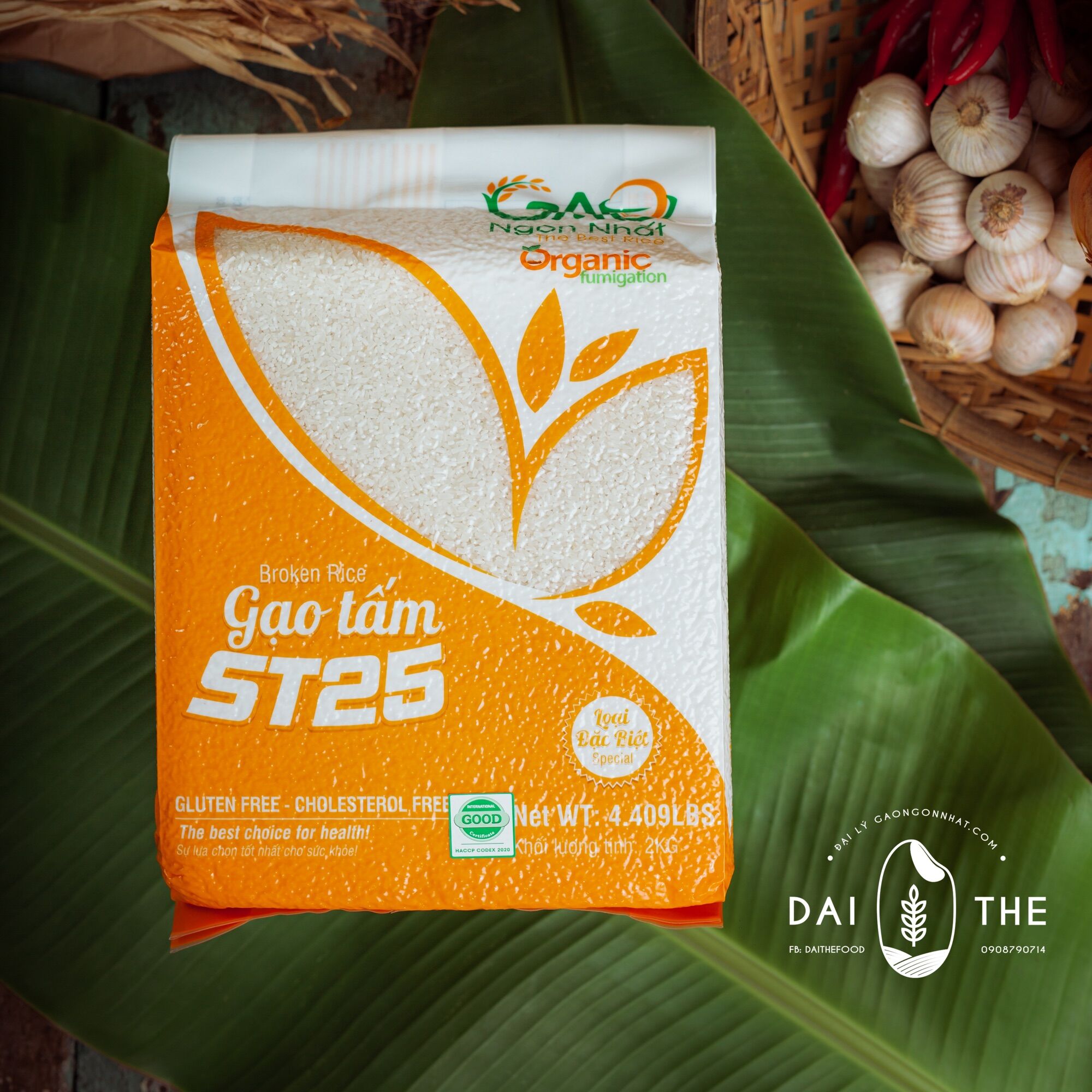 [ORGANIC] Gạo Tấm ST25 thơm dẻo hữu cơ
