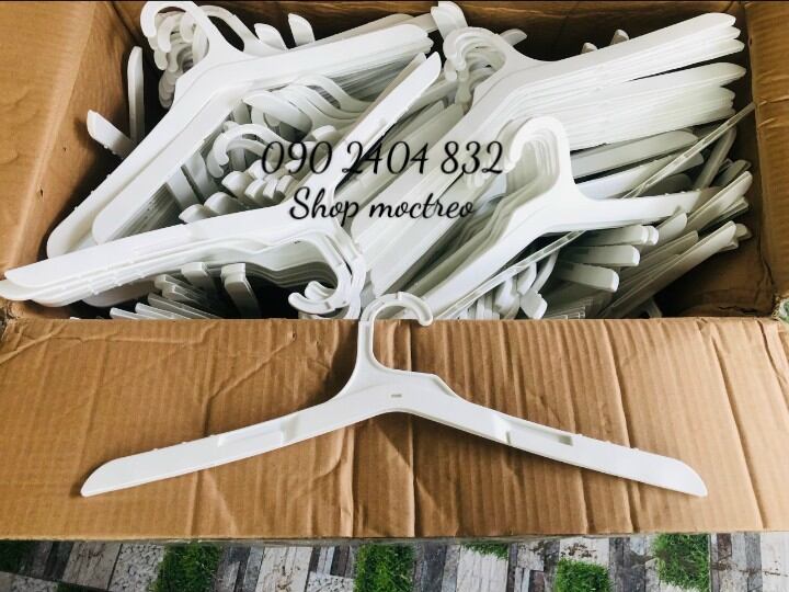 [HCM]Móc áo người lớn chất dẻo (Combo 10 cái)