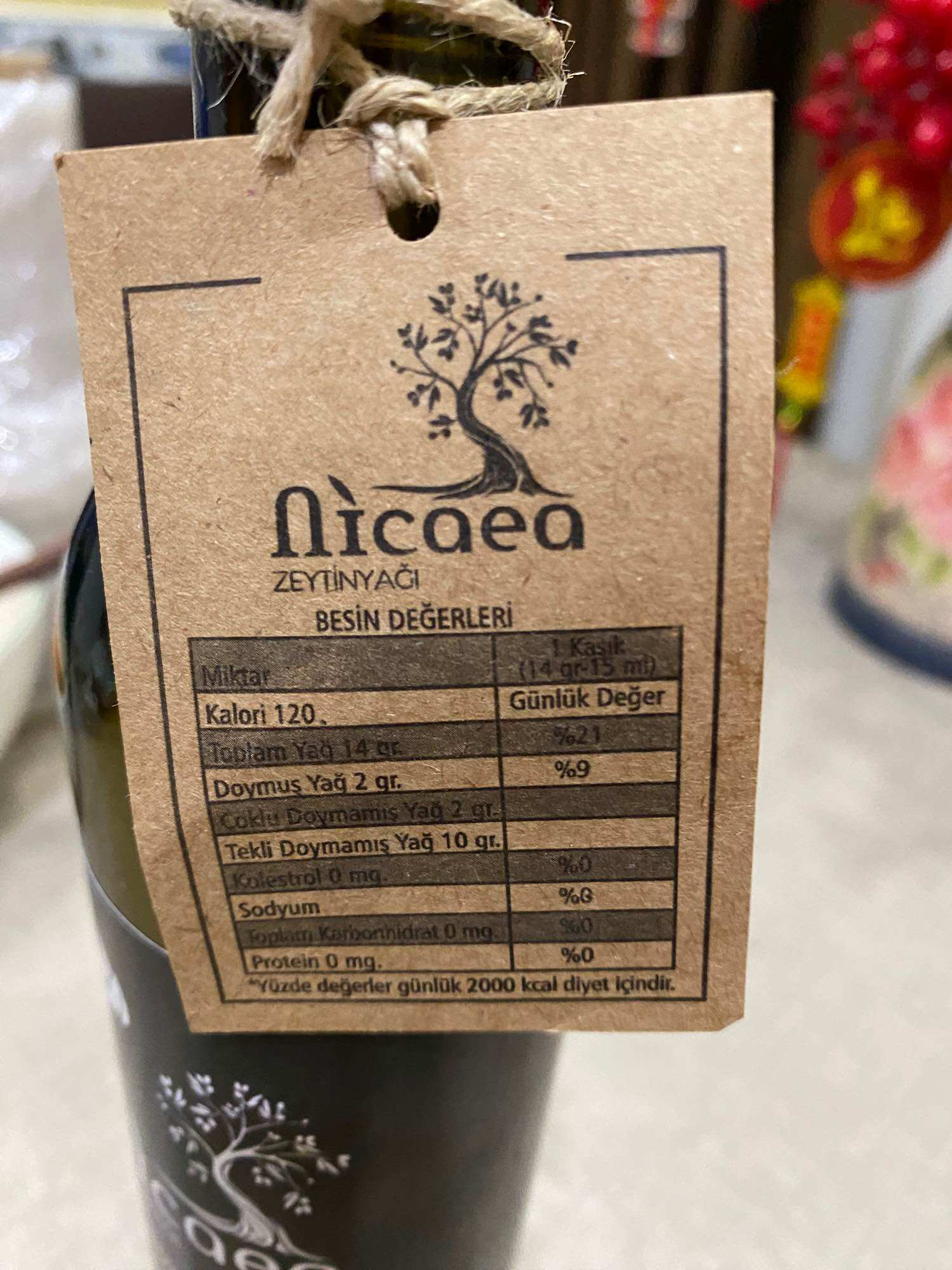 Premium Turkish Olive Oil Extra Virgin 500 ML