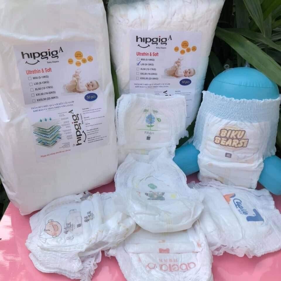 COMBO 100 Miếng Bỉm Quần TRẦN hipgig