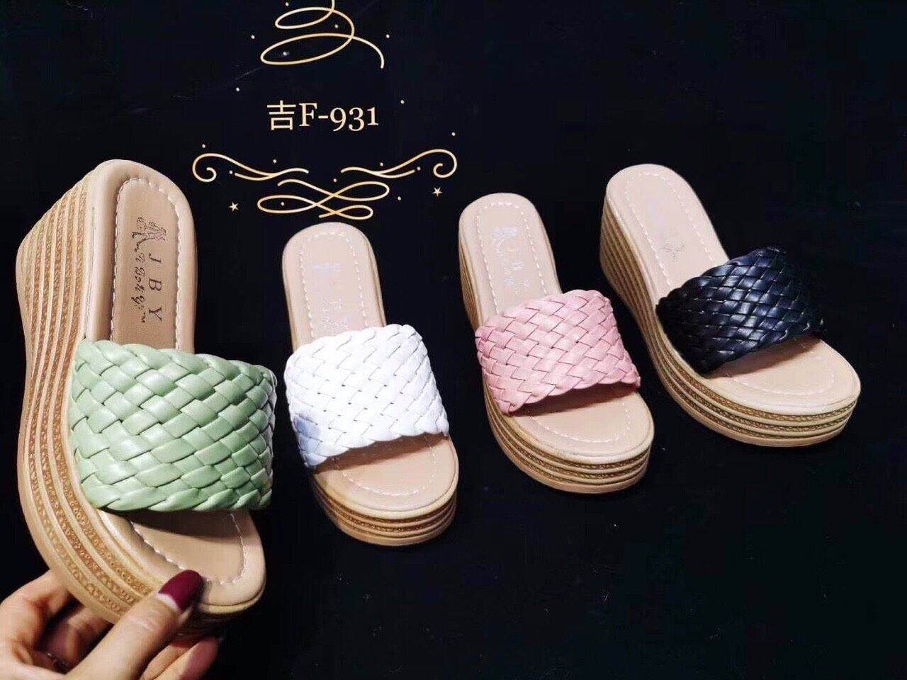 Dép xuồng bảng nữ bính cao 9cm mẫu mới