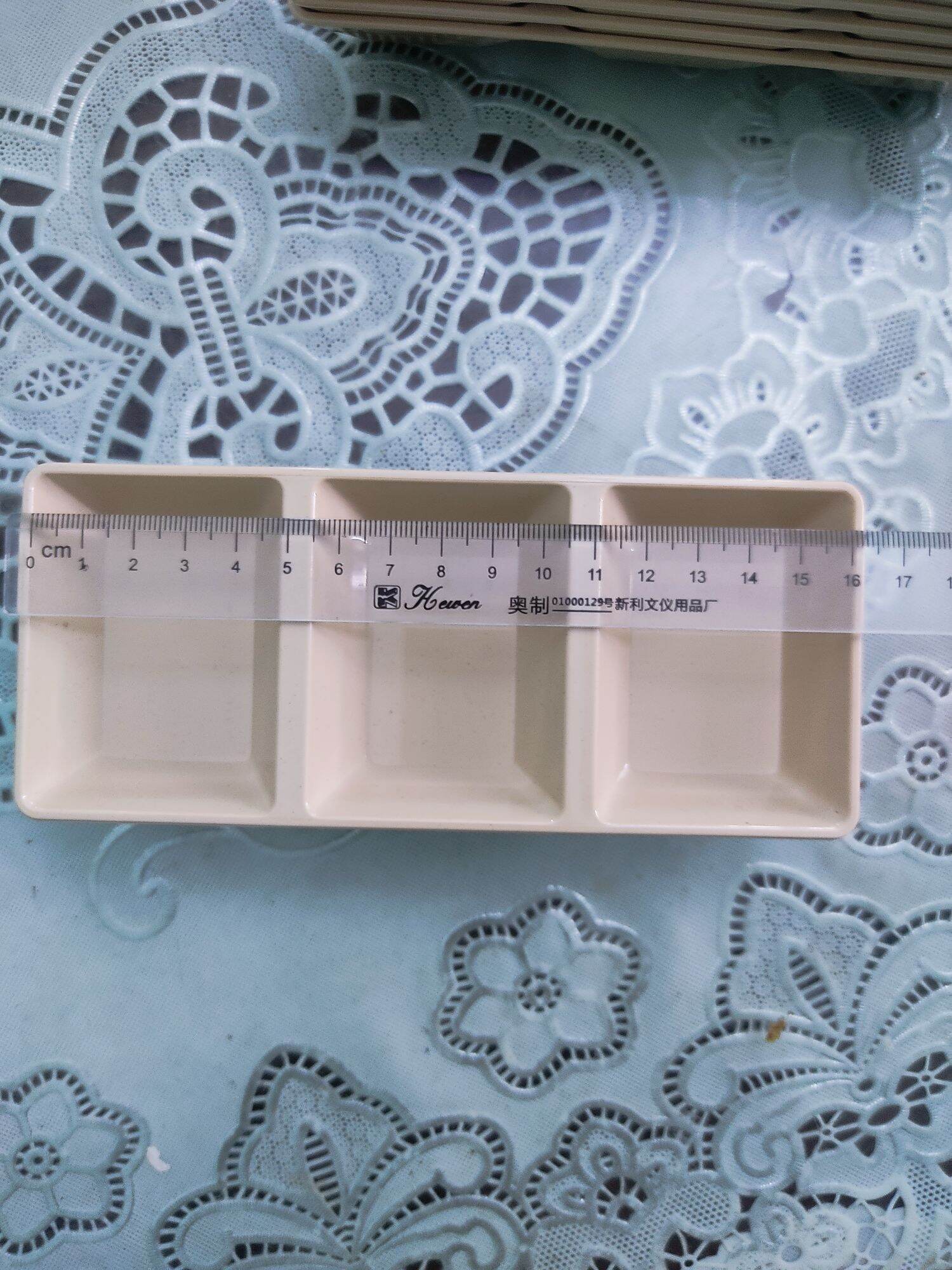 Đĩa phíp chấm 3 ngăn dầy dặn hàng Cao cấp việt nhật
