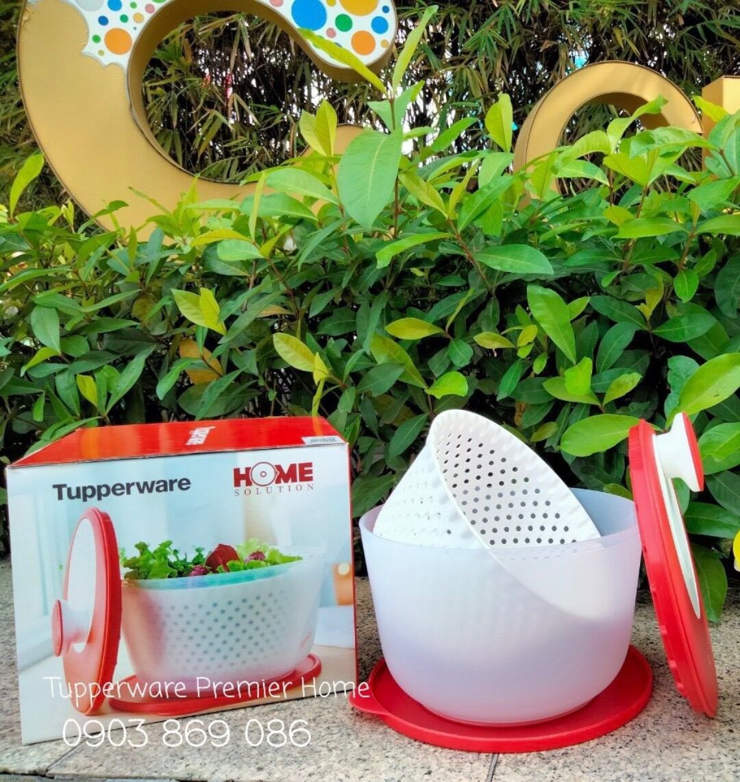 Dụng cụ quay rau Tupperware Spinning Chef