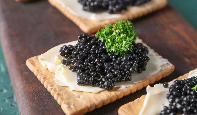 (HOẢ TỐC) Trứng cá đen 100g xách tay Nga