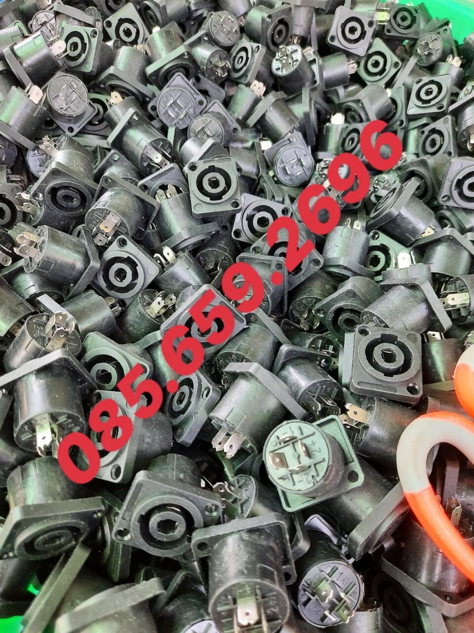 Jack cắm loa âm nhựa, bộ 20 chiếc