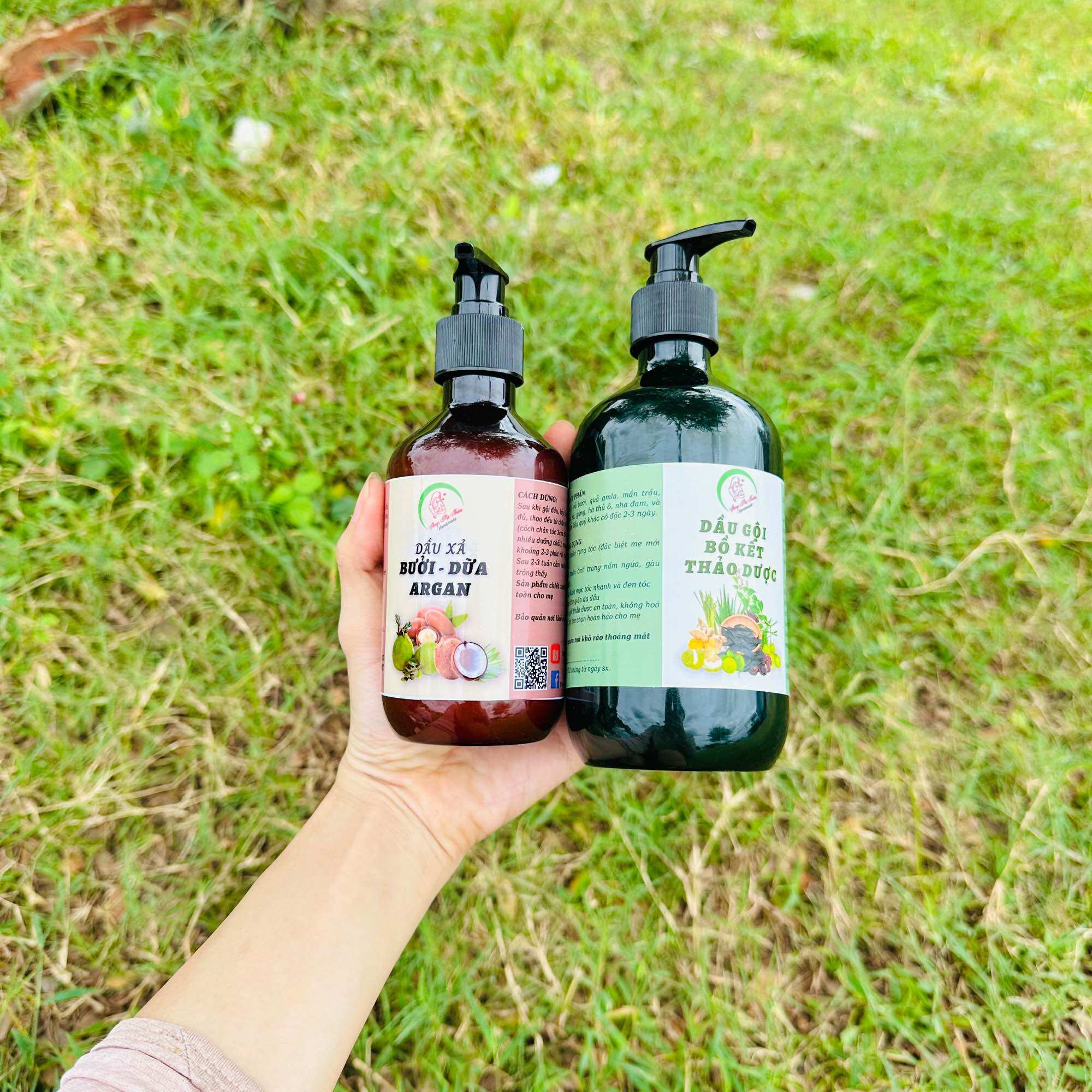 Dầu gội bồ kết thảo dược