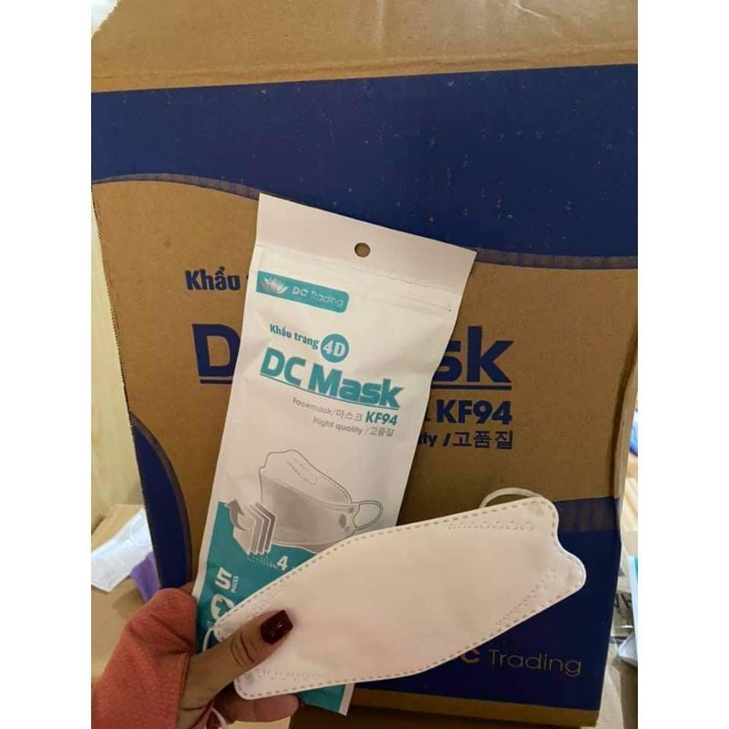 Khẩu trang kf94 DC Mask (thùng 100 chiếc)