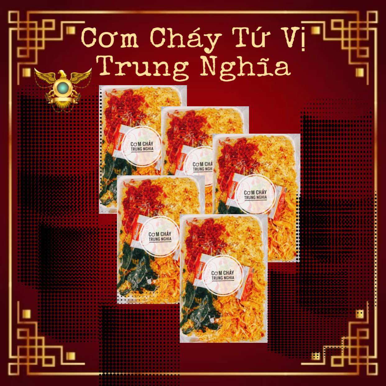 Cơm cháy 4 vị trung nghĩa