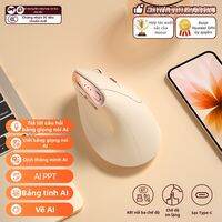 B．O．W | Chuột Dọc Ergonomic Im Lặng Chống Viêm Gân Không Dây Sạc Lại Được