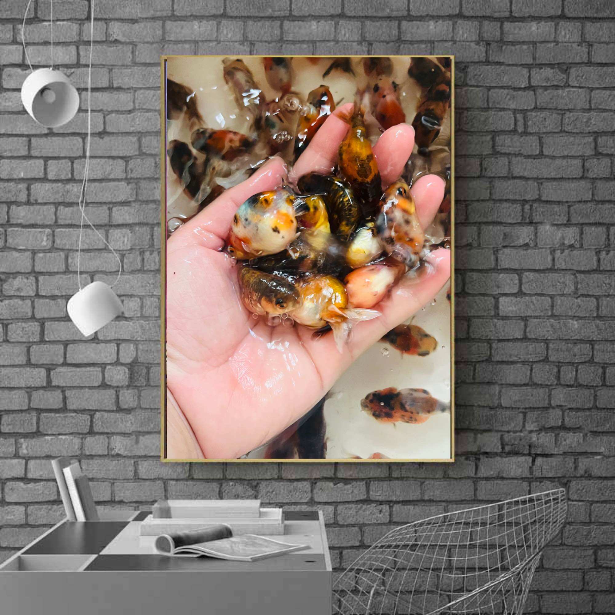 TRANH TREO TƯỜNG 3D 🐳 RANCHU CALICO 1N