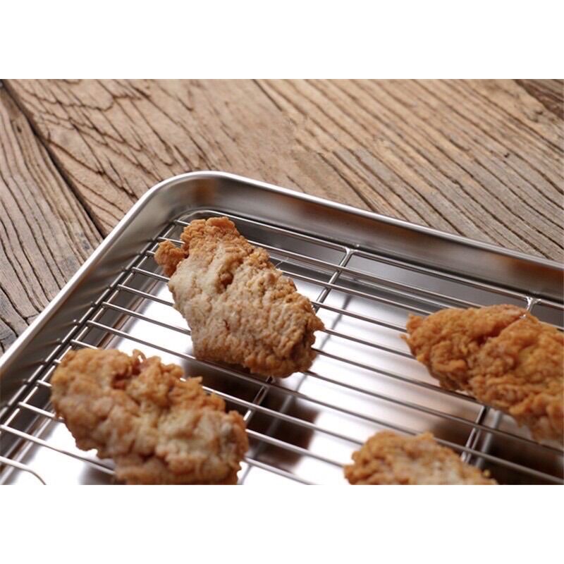 Rack hong bánh inox 40x60cm [HÀNG SIÊU HOT- ĐẸP LUNG LINH]