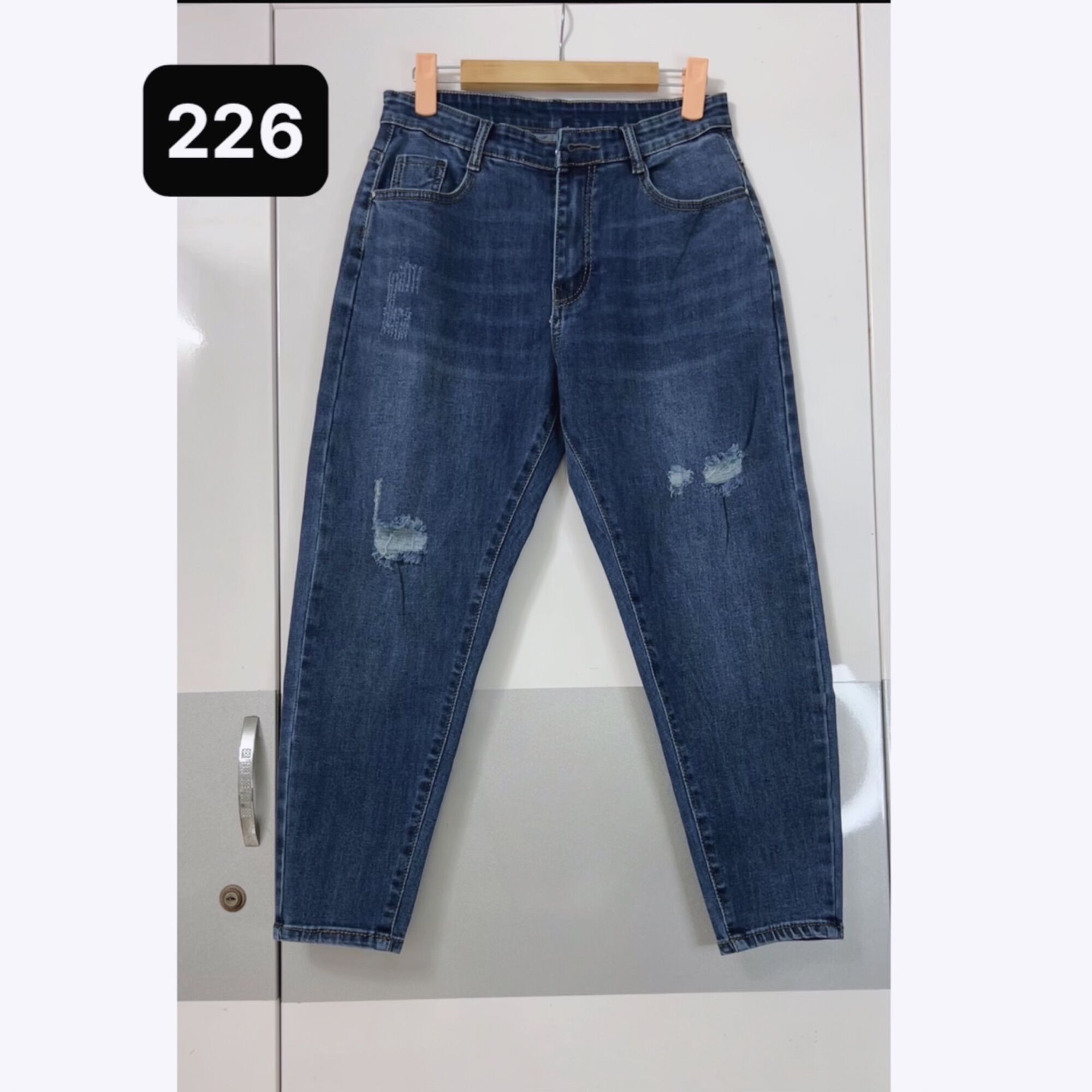 Quần jean baggy bigsize 9 tấc co dãn
