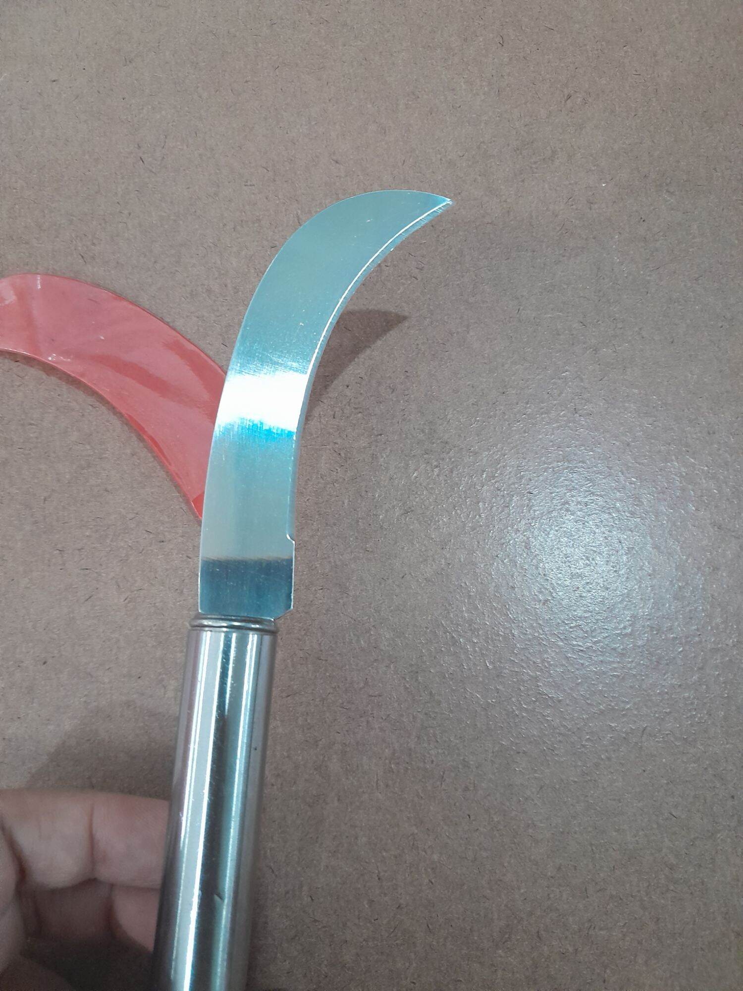 dao cắt chuối cán inox