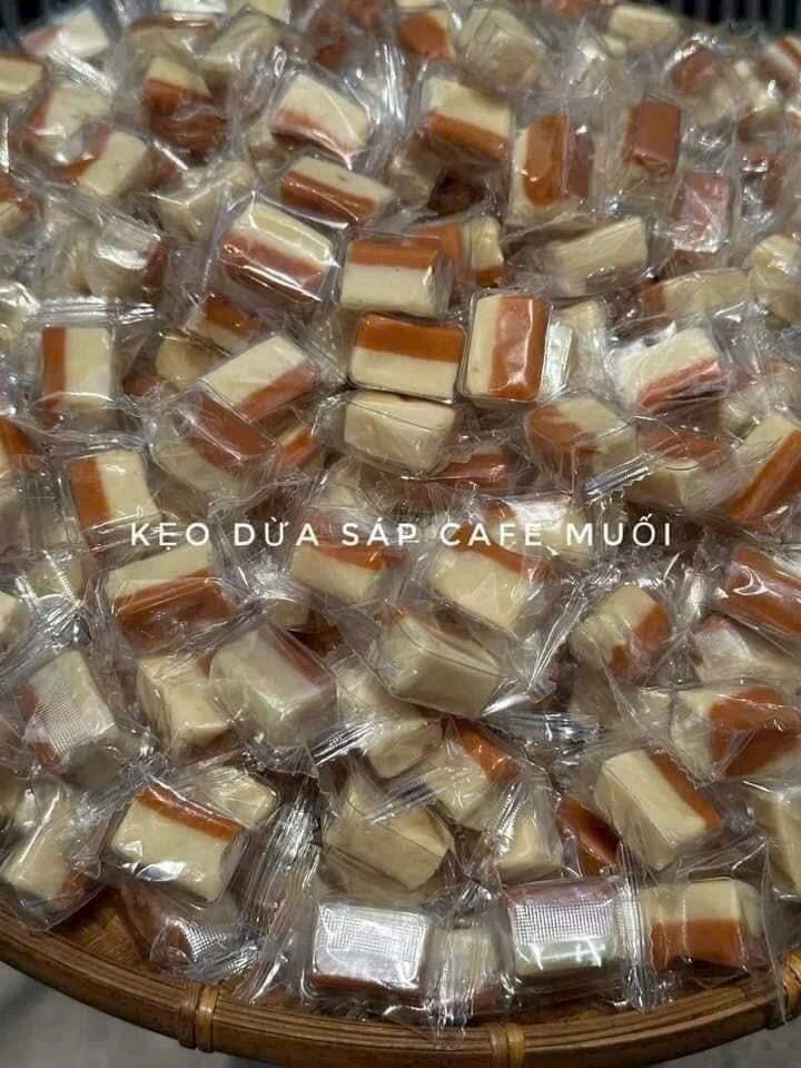 100g kẹo dừa sáp cà phê muối