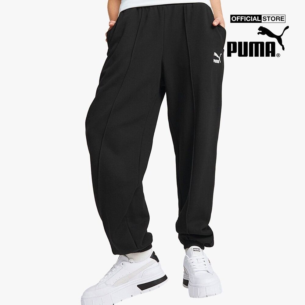 Puma - quần jogger nữ lưng thun classics sweatpants 535685-01