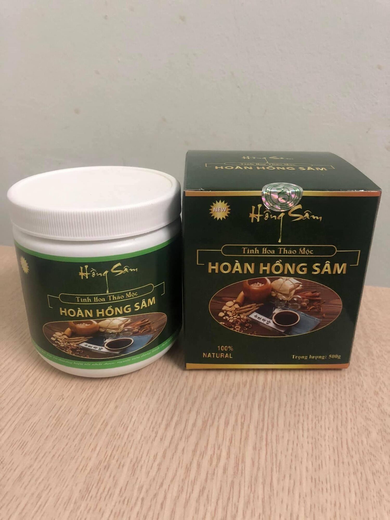 Tăng Cân Hồng Sâm Qm