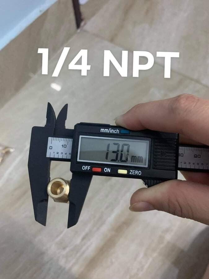Đầu ren máy hút chân không