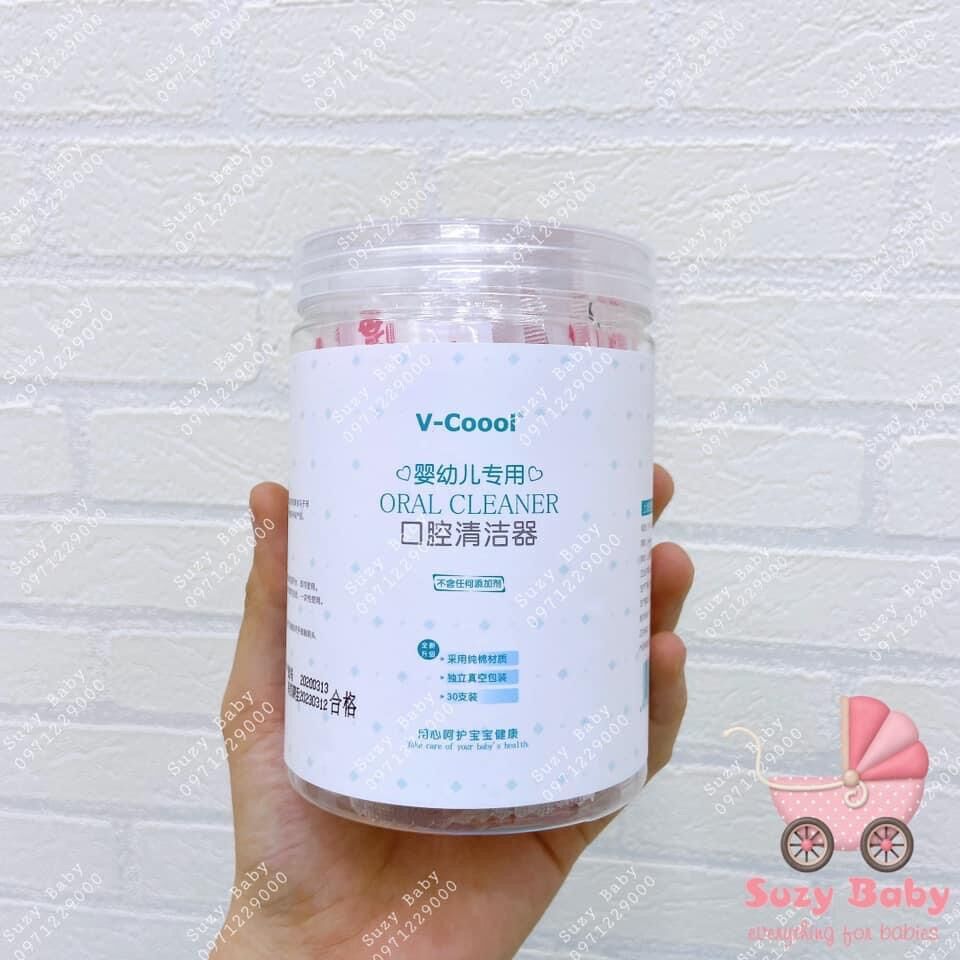 Rơ lưỡi que 2 đầu vcool cho bé siêu tiện lợi