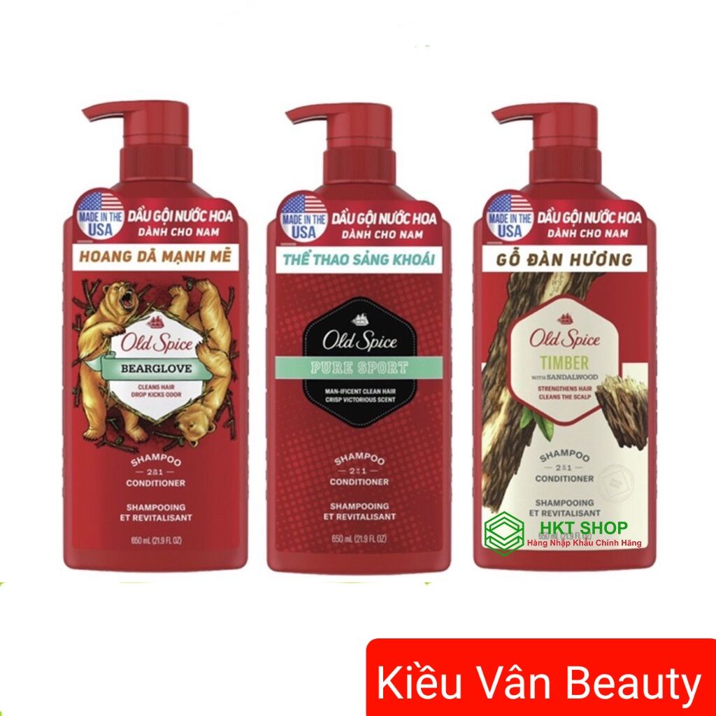 Dầu gội old spice 650g