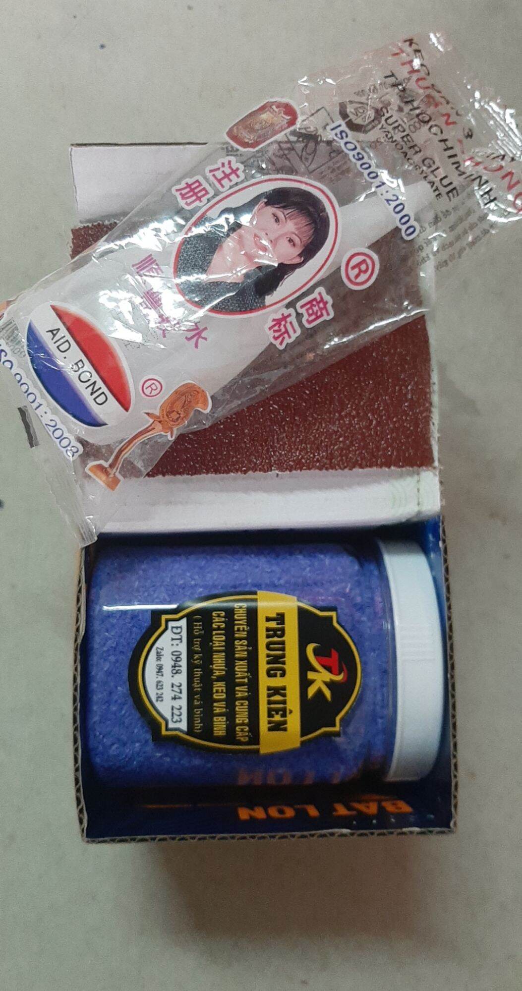 Nhựa vá bồn siêu nhanh