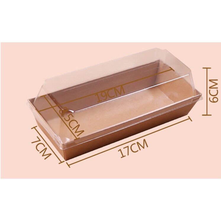 50 hộp chữ nhật giấy kraft