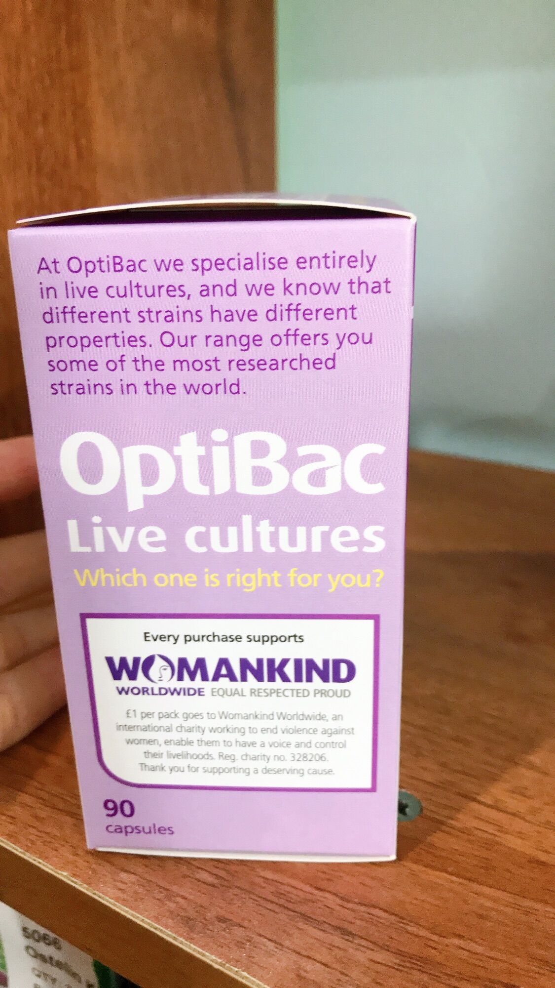Men vi sinh Optibac dành cho phụ nữ