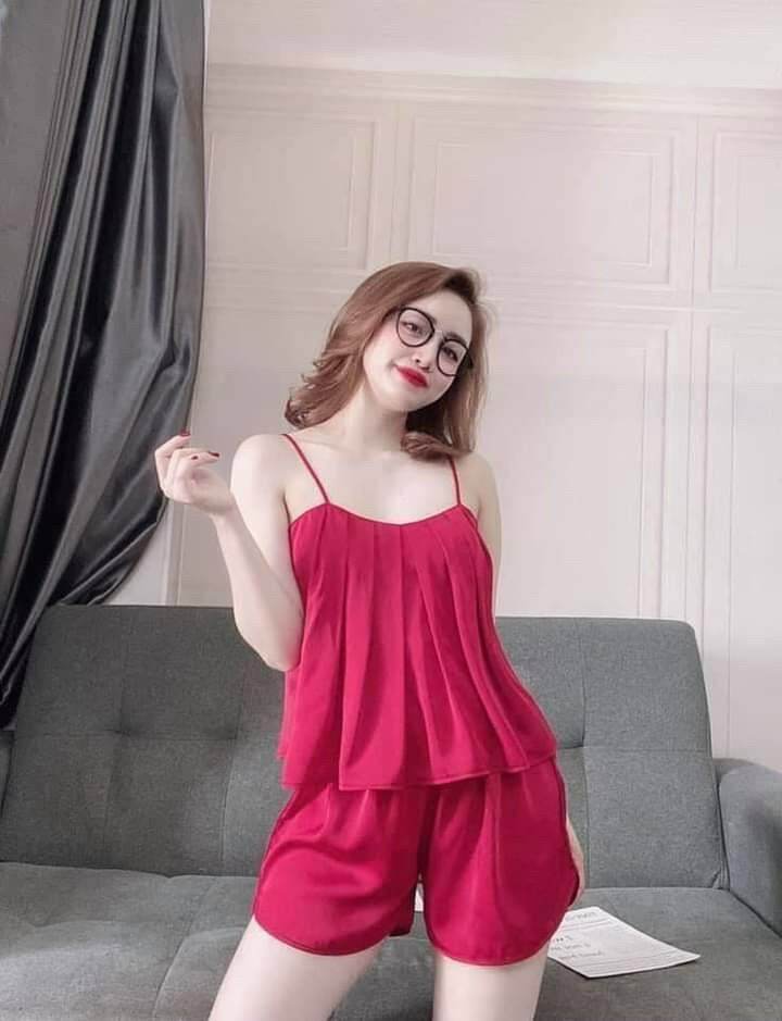 Set bộ ngủ lụa satin cao cấp
