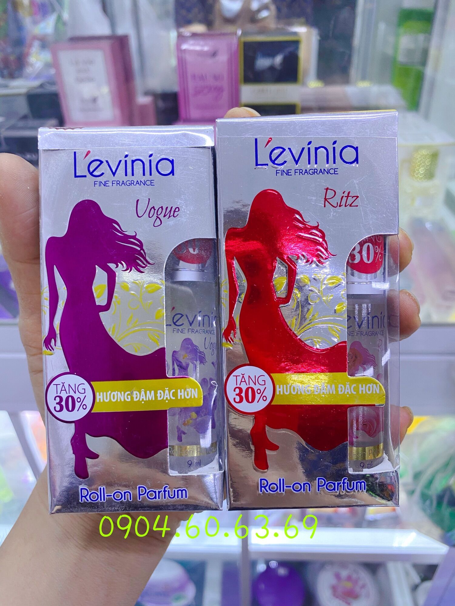Nước Hoa Lăn Levinia 9ml