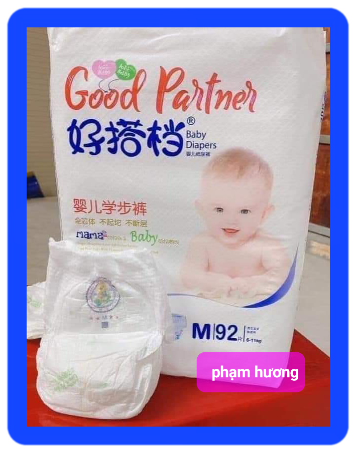 Bỉm tả quần/dán good partner s/m/l/xl/xxl/xxxl
