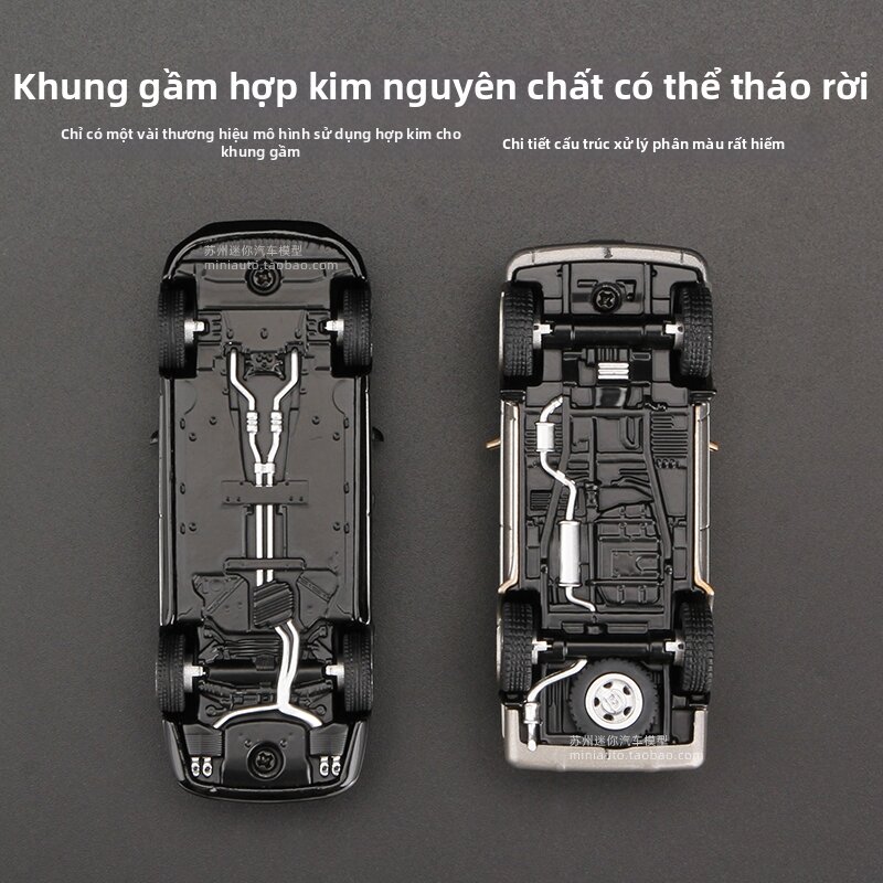 MASSI | Mô Hình Hợp Kim Toyota Land Cruiser Tỷ Lệ 1:64 Màu Đen
